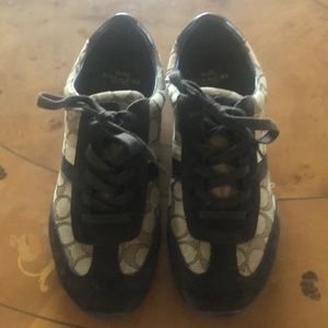 Coach shoes worn once!